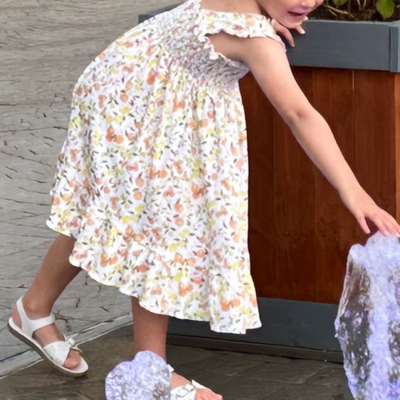 Ruth and Ralph Citrus Smocked Dress - Picture 4 of 4